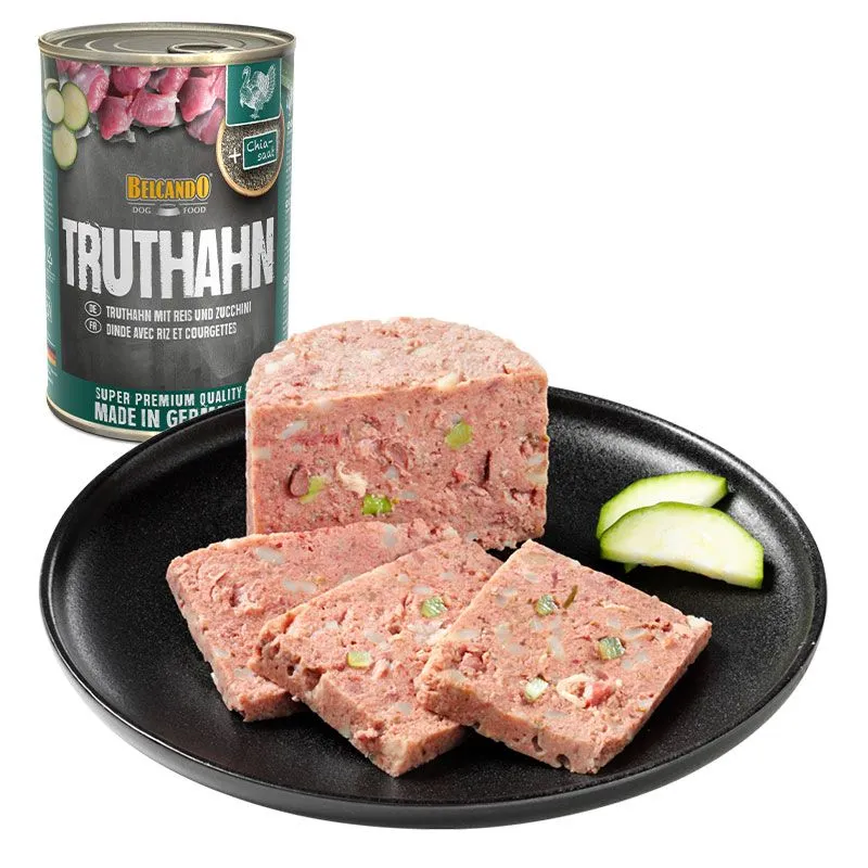 Belcando Dinde & Riz , courgettes (6 X 800gr)