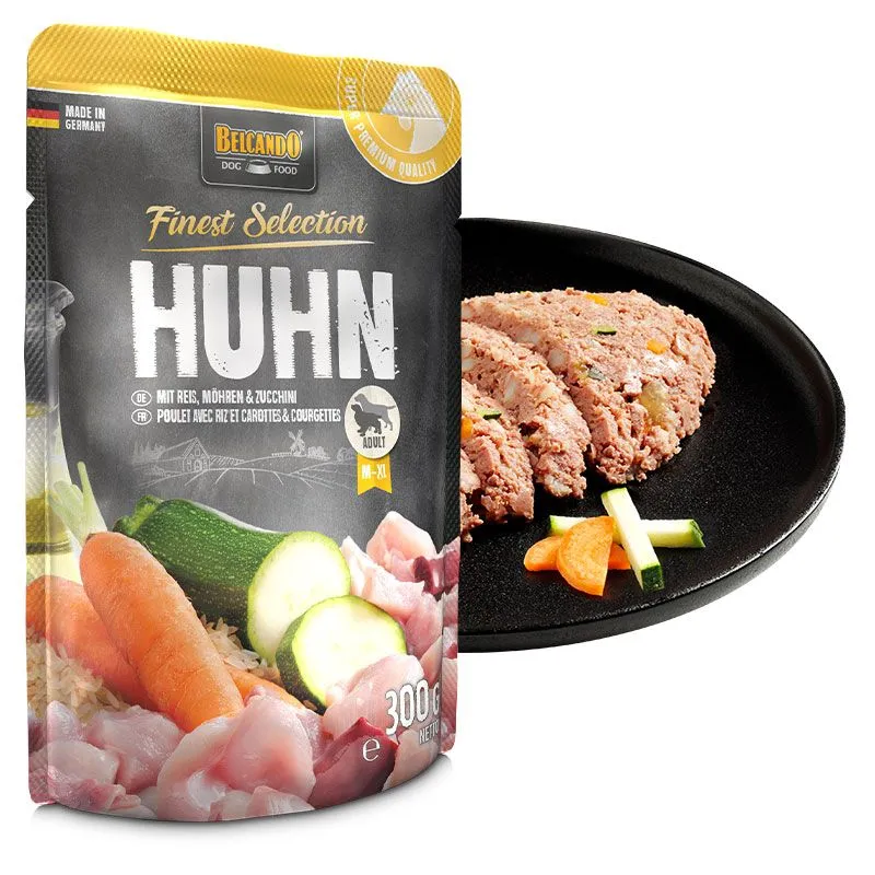 Poulet & riz, courgettes, carottes